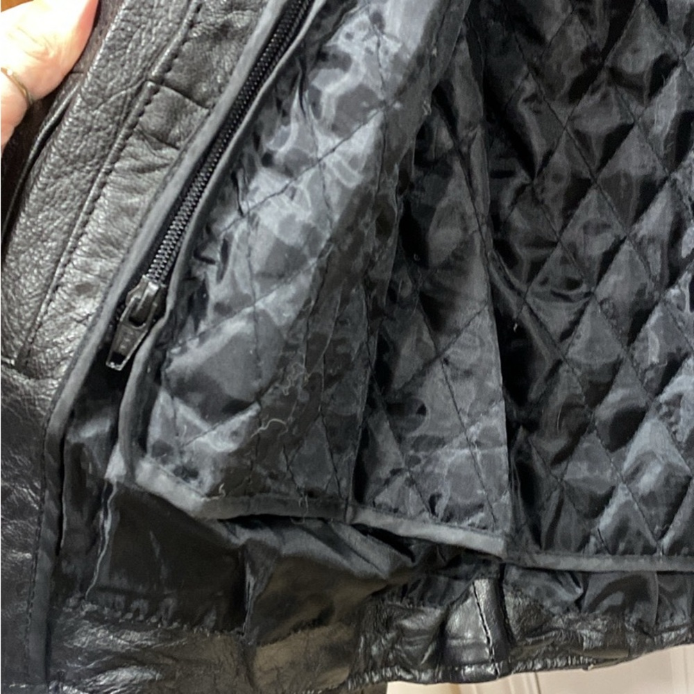 Leather Riding Jacket - Picture 3 of 4